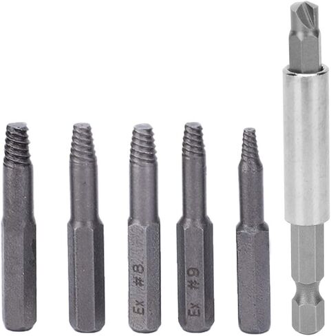 Generic Screw Extractor Set, 22Pcs Broken Screw Removal Tool Kit with Strong Magnets and Cutting, for Household Screws Removal in Saudi Arabia