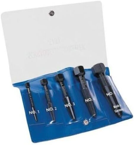 Replacement for Knipex Rennsteig 5 Piece Screw Extractor Set w/Vinyl Pouch in Saudi Arabia