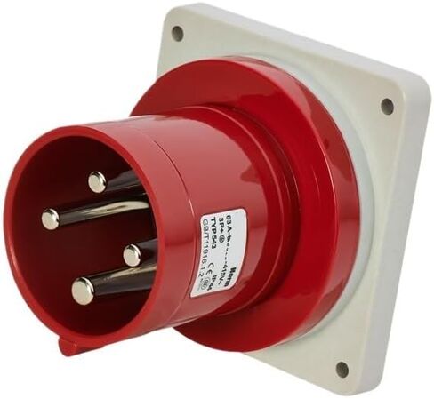 63A 4-pin صناعة الطيران موصل التوصيل IP44 (القابس المخفي IP44) in Kuwait