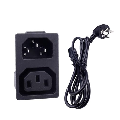AC Series Power Socket Card-Type AC Socket Male and Female Joint Head Socket Socket 250V/10A(Socket+3 * 1.5 * 1.8m Power Cord) in Saudi Arabia