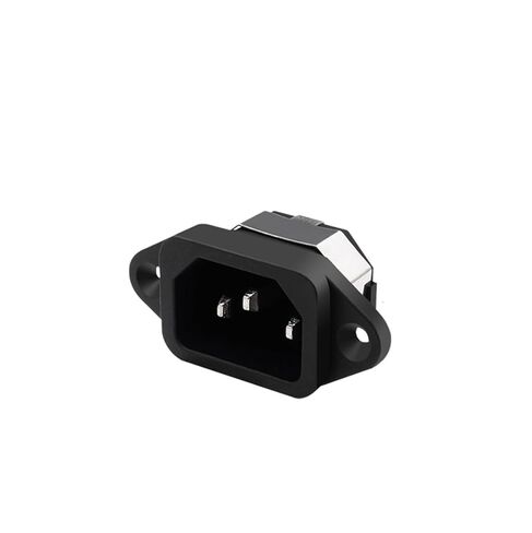 Pin Socket Ac Power Socket Male Socket Female Curved pin Chassis Rice Cooker Computer Three 10a in Saudi Arabia