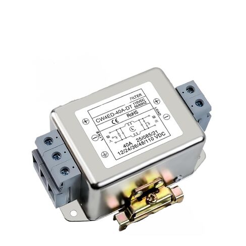 CW4ED-40A/50A-DT مرشح الطاقة DIN-Rail DC12V 24V 48V 100V(CW4ED-50A-DT) in Saudi Arabia