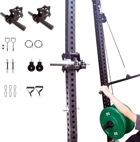 مارلانج ترقية مرفقات آلة سميث لمرفق رف الطاقة، مرفق آلة الكابل لمرفقات رف القرفصاء، مرفقات بكرة حامل الطاقة لكابل كروس LAT مجموعة القرفصاء لأسفل C in Kuwait