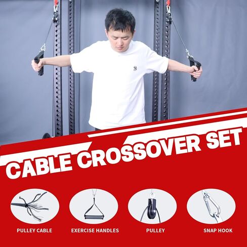 مارلانج ترقية مرفقات آلة سميث لمرفق رف الطاقة، مرفق آلة الكابل لمرفقات رف القرفصاء، مرفقات بكرة حامل الطاقة لكابل كروس LAT مجموعة القرفصاء لأسفل C in Kuwait