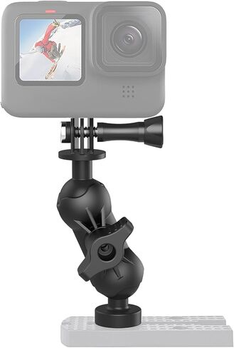 29" Adjustable Kayak Camera Mount with Infinitely Extendable Stand, Kayak Sports Camera Mounting Compatible with GoPro and 1/4" Threaded Cameras in Saudi Arabia