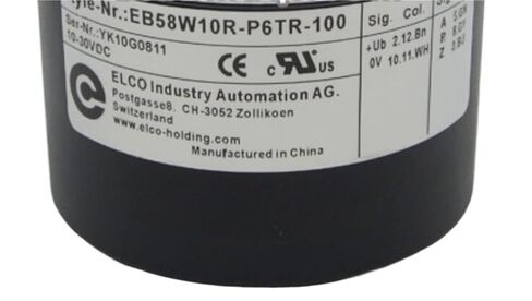 EB58W10R-P6TR-100 جهاز تشفير دوار 100 خط عمود مجوف 10 مم in Saudi Arabia