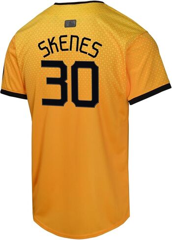 Outerstuff Paul Skenes Pittsburgh Pirates #30 MLB Kids Youth Boys 4-20 Yellow City Player Jersey in Saudi Arabia