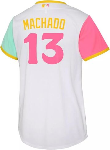 Manny Machado San Diego Padres #13 MLB Kids Youth Boys 4-20 White City Player Jersey in Saudi Arabia
