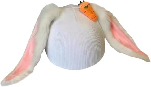 Colaxi Bunny Ears Ski Helmet Cover Ski Helmet Decoration Adorable Gift Fun Decorative Keep Warm Casual Accessories for Winter Sports in Saudi Arabia