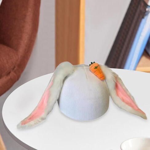 Colaxi Bunny Ears Ski Helmet Cover Ski Helmet Decoration Adorable Gift Fun Decorative Keep Warm Casual Accessories for Winter Sports in Saudi Arabia