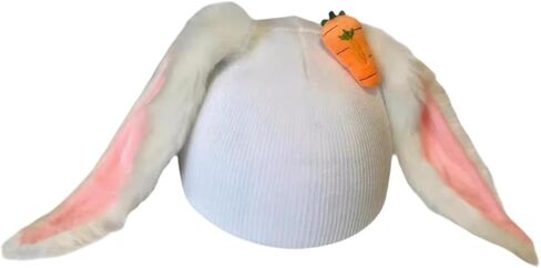 Colaxi Bunny Ears Ski Helmet Cover Ski Helmet Decoration Adorable Gift Fun Decorative Keep Warm Casual Accessories for Winter Sports in Saudi Arabia