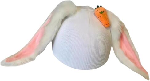 Colaxi Bunny Ears Ski Helmet Cover Ski Helmet Decoration Adorable Gift Fun Decorative Keep Warm Casual Accessories for Winter Sports in Saudi Arabia