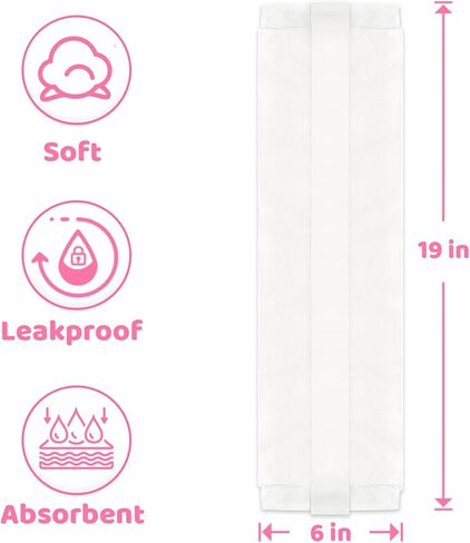 LittleForBig ABDry Adult Booster Pads with Adhesive Strip 10 Pieces - ABDry Booster Pads in Saudi Arabia