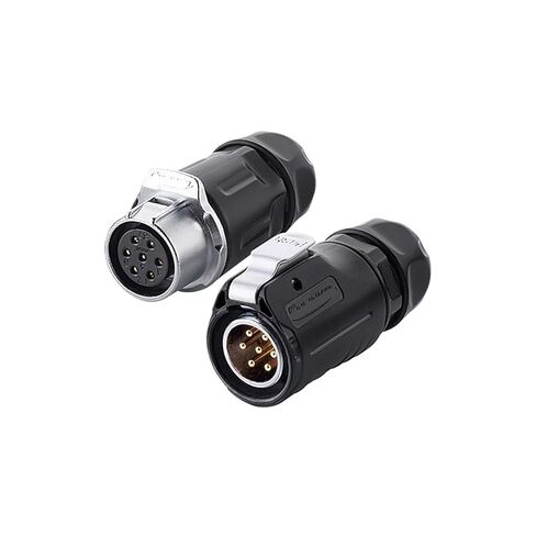 LP20 الذكور والإناث بعقب في الهواء الطلق LED موصل الطاقة موصل السيارات 7 دبوس (موصل بعقب الإناث) in Kuwait