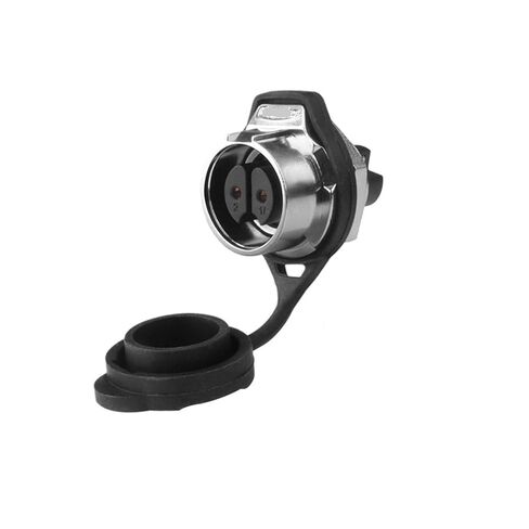 LP16 قفل سلك 2-core شبه معدني ب مقاوم للماء مقبس الطيران برغي العقص موصل الطاقة لرسو السفن ذكر وأنثى (مقعد أنثى بفتحة واحدة) in Kuwait