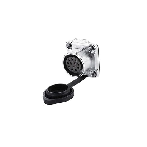 LP-20 Industrial Aviation Socket 12-core 5-Hole 5A Power Signal Connector(Flange Formal wear) in Saudi Arabia