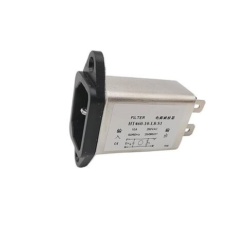 فلتر طاقة بمقبس 220 فولت أحادي الطور HT460-6/10-L8-S1 6A 10A(HT460-10-L8-S1 10A) in Saudi Arabia