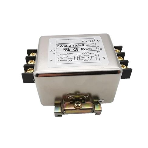 مرشح طاقة على مرحلتين للسكك الحديدية بجهد 220 فولت CW4L2-10A-R 10A 20A in Saudi Arabia