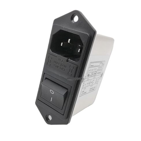 مرشح مقبس الطاقة ذو الصمامات المزدوجة CW2C-06A/10A-T(F2 02) 220 فولت 6A 10A(CW2C-10A-T F2 02 10A) in Saudi Arabia