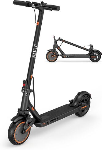 NAVIC Electric Scooter for Adults，Top Speed 19/22 MPH，Range 19/22/28 Miles，8.5"/10" Tires，E-Scooter with Dual Suspension for Commuting, APP Control in Saudi Arabia