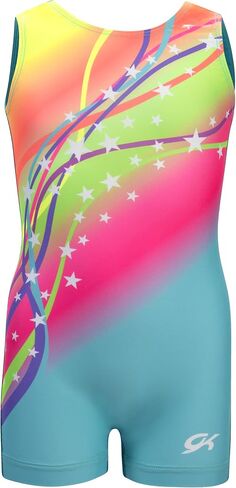 GK Stars Leotard for Girls | Dance & Gymnastics - AMZST100AS in Saudi Arabia