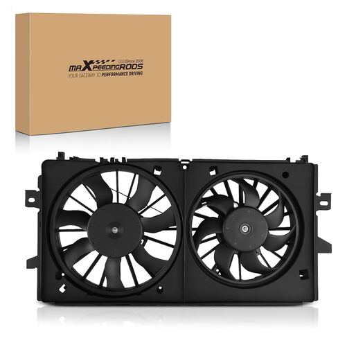 maXpeedingrods Engine Cooler Fan for Buick Lacrosse Regal 2010-2016 for Chevrolet Impala 2014-2020 Malibu 2013-2014 DOHC Replacement 13269460 13269461 in Saudi Arabia