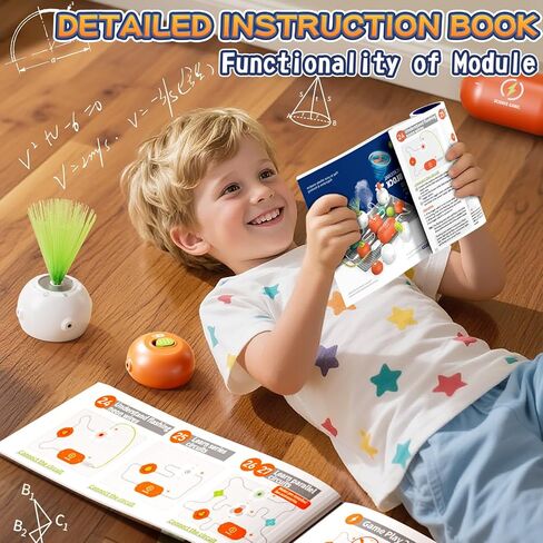Science Kits for Kids Age 5-7, Circuits for Kids 8-12, Ammeter and Dust Suction Module Etc, Science Experiments Circuit Educational Gift Toys for Kid Boys Girls Ages 3 4 5 6 7 8 9 10 11 12 in Kuwait