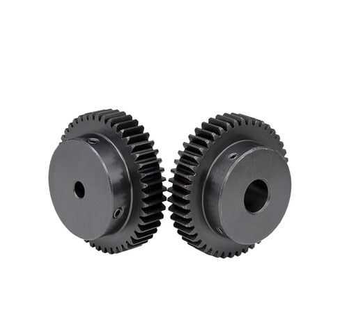 Steel Heavy Duty Motor Pinion Gear 1pcs Spur Gear 1.5M 45T Carbon Steel Bore Size 8/10/12/15/16/17/19/20/25mm(1.5M45T - Bore 15 mm) in Saudi Arabia