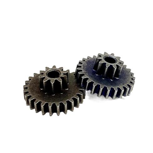 ترس المحرك الصلب الثقيل 0.5M ترس معدني مزدوج 10T 25T 2.5mm صغير in Saudi Arabia