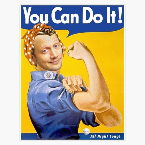 Rob Schneider You Can Do It! â€ # ملصق ممتص للصدمات من الفينيل مقاس 5 بوصات in Saudi Arabia