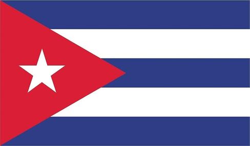 ملصق ممتص للصدمات بعلم كوبا الكوبي مقاس 5 بوصة × 3 بوصة in Kuwait