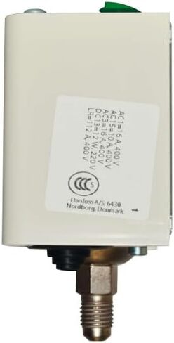 إعادة الضبط اليدوي للتحكم في ضغط Danfoss Kp5 مع وصلة مضيئة بدون شعري 060-117391 060-117366 in Kuwait