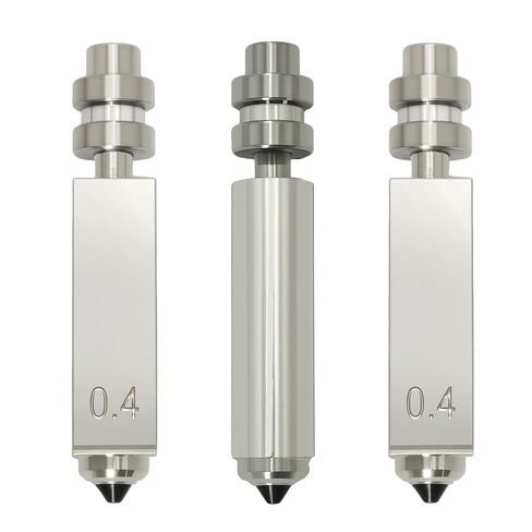 3PK 0.4 مم فوهات فولاذية صلبة مدمجة لكوبرا X كومبو سريعة التبديل وتدفق عالي السرعة وفوهات أنبوب الحلق رأس الطباعة مجموعة الطارد الساخنة للطابعة Anycubic in Kuwait