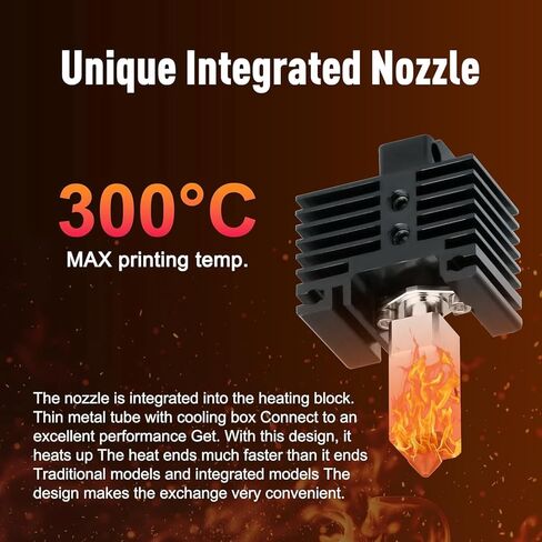 p1 p1s Hotend Kit for Bambu lab p1 Series 3D Printer, with Fan, hot end,Thermistor, Ceramic Heater, 0.2/0.4/0.6/0.8mm Hardened Steel Nozzle and Extruder Heating Block Replacement in Saudi Arabia