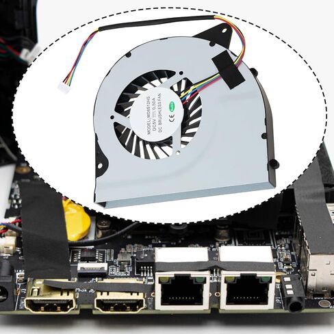 مروحة تبريد منفاخ OTOTEC 0.50A 5V BF8512H05S متوافقة مع Acemagic AM06pro in Kuwait