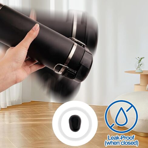 مجموعة الحشية البديلة وسدادة التسرب المتوافقة مع سلسلة THERMOS ICON SERIES، وزجاجة مياه سعة 24 أونصة مع صنبور، و3 حشوات بديلة و3 سدادات للتسرب in Kuwait