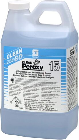 شركة Spartan Chemical Co., 4820، منتجات التنظيف، منظفات لجميع الأغراض، Cog #15 Clean By Peroxy 4/2Ltr، CS in Kuwait
