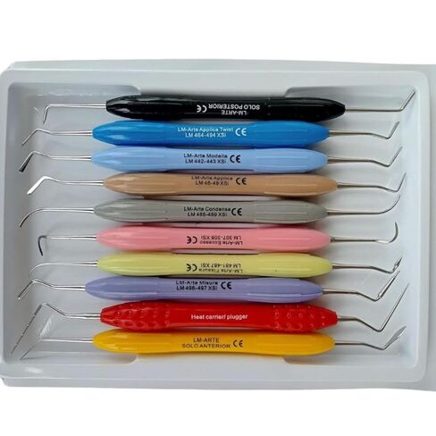 10-Piece Composite Placement Kit with Rainbow Silicone Grips in Kuwait