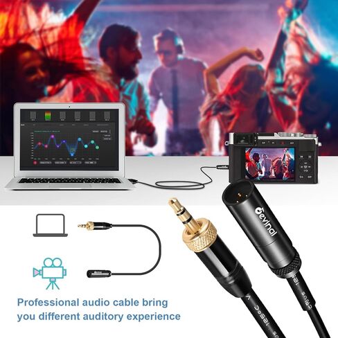 ديفينال بديل قفل 1/8 إلى كابل إخراج ذكر MiniXLR 1FT in Saudi Arabia