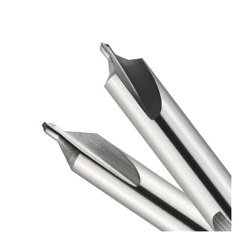 لقمة مثقاب مركزية من الكربيد لأعمال المعادن باستخدام الحاسب الآلي أدوات الثقب الشطب 60 درجة حفر من الصلب التنغستن قطعة واحدة (D4xD10x100L) in Kuwait