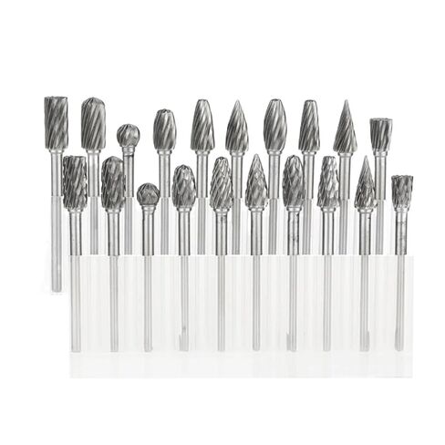 أداة قطع طحن كربيد التنجستين للرسم المعدني، أداة مبرد دوارة من سبيكة التنجستن، أدوات كاشطة للنقش باستخدام الحاسب الآلي، قطعة واحدة (3 × 6 مم شريط واحد) in Kuwait