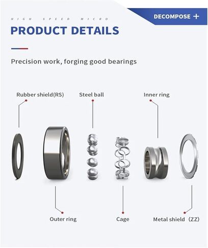 HT2 BB51 Bearing 6805-RD 900805 25 * 37 6 MR25376 Deep Groove Ball Stainless Steel/gcr15/carbon Steel in Saudi Arabia