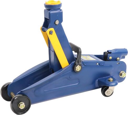 Stronghold 2-Ton Trolley Jack – Heavy-Duty Hydraulic Floor Jack with Safety Valve - 5-1/8" to 12-3/4" Lift Range - Steel Construction - Meets ASME/PASE Standards in Saudi Arabia