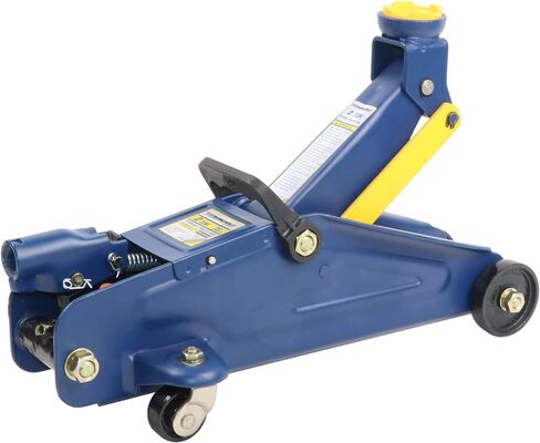 Stronghold 2-Ton Trolley Jack – Heavy-Duty Hydraulic Floor Jack with Safety Valve - 5-1/8" to 12-3/4" Lift Range - Steel Construction - Meets ASME/PASE Standards in Saudi Arabia