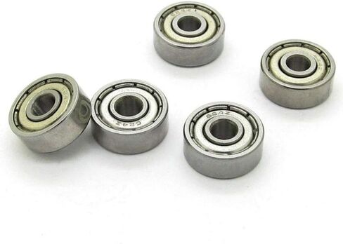 10 قطعة/الوحدة 624ZZ كرة أخدود عميقة مصغرة محامل صغيرة 624zz 624-ZZ 4*13*5 مللي متر 4*13*5 52100 الكروم الصلب المواد in Kuwait