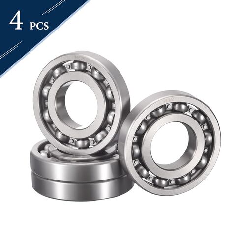 R16-OPEN محامل الكرات ذات الأخدود العميق، ID 1" x OD 2" x العرض 3/8" النوع المفتوح محمل كروي من الصلب الكروم الصلب الكروم Z2 رافعة مسبقًا 4 قطع in Saudi Arabia