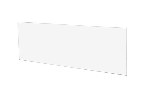 Clear Acrylic Sheet 7" x 14" Plexiglass 0.118" Thick Rectangular Transparent Tile with Protective Film for DIY Craft Projects and Retail Display by Marketing Holders in Saudi Arabia