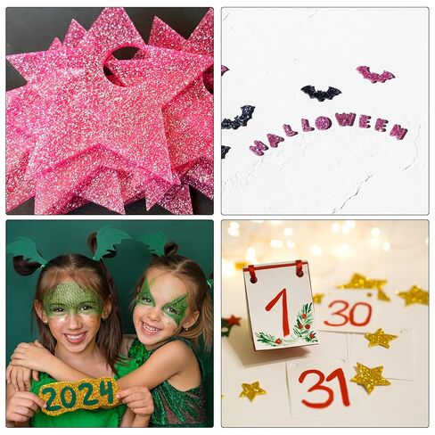 MECCANIXITY 3Pcs Red Gold Glitter Acrylic Sheets 1/8" Thickness 8"x8" Transparent Sparkly PMMA Plastic Sheets Extruded Blanks Acrylic for Laser Cutting and Engraving DIY Art Crafting in Saudi Arabia