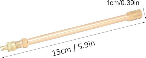 طقم استبدال صمام الإطارات بدون أنبوب، 5.9 بوصة متعدد الوظائف محول تمديد صمام الإطارات بدون أنبوب، استبدال صمام إطار السكوتر الكهربائي النحاسي لـ M365/PRO in Kuwait