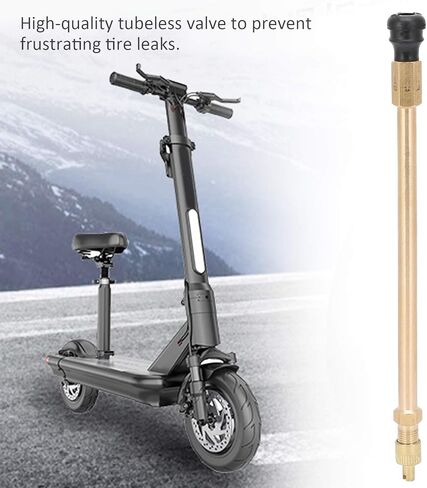 طقم استبدال صمام الإطارات بدون أنبوب، 5.9 بوصة متعدد الوظائف محول تمديد صمام الإطارات بدون أنبوب، استبدال صمام إطار السكوتر الكهربائي النحاسي لـ M365/PRO in Kuwait